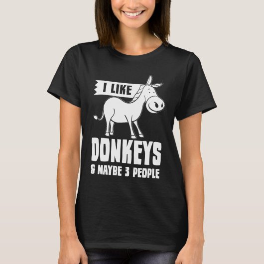 Donkey  Mini Farmer Tシャツ (正面)