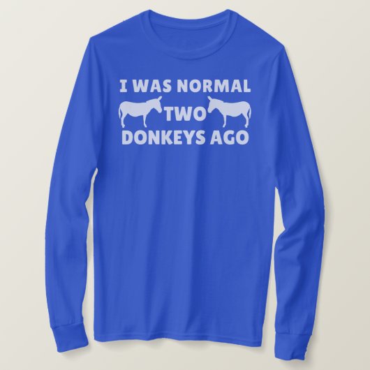 Donkey Mom Donkey Owner Funny Farm Animal Lover Tシャツ (デザイン正面)
