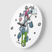 Donkey Music Wall Clock ラージ壁時計 (傾斜)