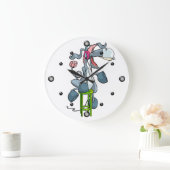 Donkey Music Wall Clock ラージ壁時計 (ホーム)