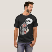Donkey Poker Player Call  Gambling Gambler Tee  Tシャツ (正面フル)