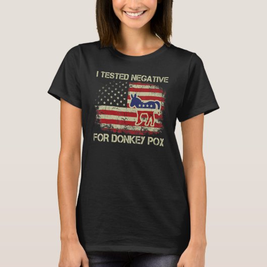 Donkey Pox The Disease Destroying America 2 Tシャツ (正面)