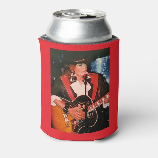 DONNA FARGOクーラーボックス、2つのサイズ、赤 缶クーラー (缶裏面)