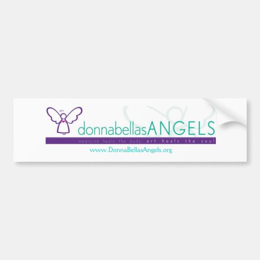 DonnaBellas Angelsバンパーステッカー バンパーステッカー (正面)