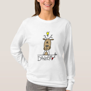 DonnerのトナカイのTシャツおよびギフト Tシャツ
