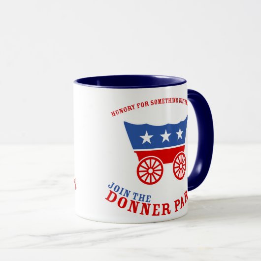 Donnerのパーティーのマグを結合して下さい マグカップ (正面右)