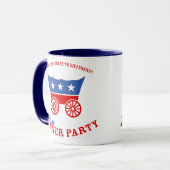 Donnerのパーティーのマグを結合して下さい マグカップ (正面左)