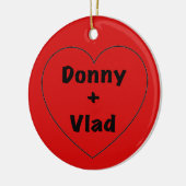 Donny + Vlad セラミックオーナメント (左)