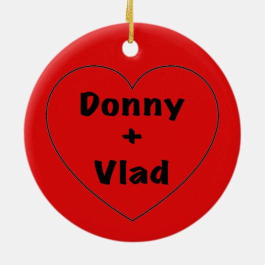 Donny + Vlad セラミックオーナメント (裏面)