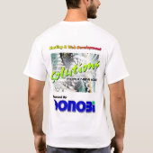 Donobi -開発部のTシャツ Tシャツ (裏面)