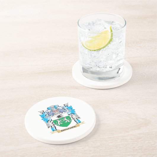 Donohoeの紋章付き外衣-家紋 コースター (側面)