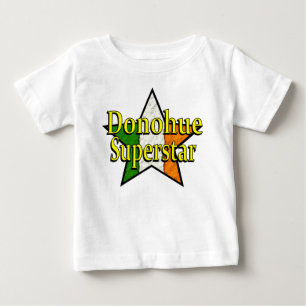 Donohueのスーパースターの乳児のTシャツ ベビーTシャツ
