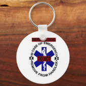 DONOTREMOVEキーチェーン キーホルダー (正面)