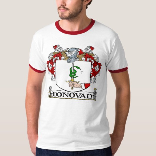 Donovanの紋章付き外衣 Tシャツ (正面)