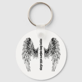 DonovanのTattoo基本ボタンキーチェーン キーホルダー