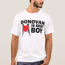 Donovanは最も最高のな男の子のTシャツです