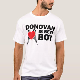 Donovanは最も最高のな男の子のTシャツです Tシャツ