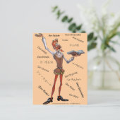 DONQUIXOTE IN TRANSLATION - 400年 – Cervantes ポストカード (スタンド正面)