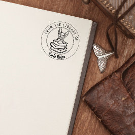 Donskoy Cat、ライブラリから本 ラバースタンプ