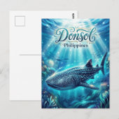 Donsol Whale Shark Research Philippines ポストカード (正面/裏面)