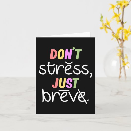 Don'tストレス失読症認識度障害Therapi カード (黄色い花)