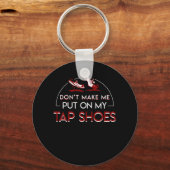 Dontタップ踊り恋人を靴に置く キーホルダー (正面)