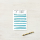 DONTノートパッ忘れド ポストイット (デスク上)