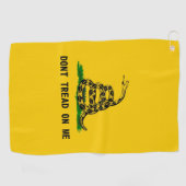 dontフラグusaシンボルスネークアメリカの歴史p ゴルフタオル (横)