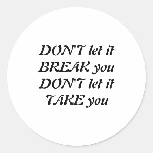 Dont  ラウンドシール (正面)