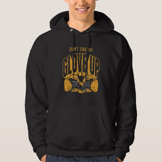 Dont 与え Up Glove Up Boxer Gymボクシング手袋 パーカ (正面)