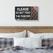 Don't 食べ物を与え The Pights NYC New York写真 キャンバスプリント (インサイチュ (寝室))