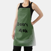 Don't Ask エプロン (インサイチュ)