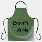 Don't Ask エプロン (正面)