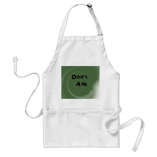 Don't Ask スタンダードエプロン (正面)