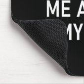 Don't Ask Me About My Day, Funny, Jokes, Sarcastic マウスパッド (コーナー)