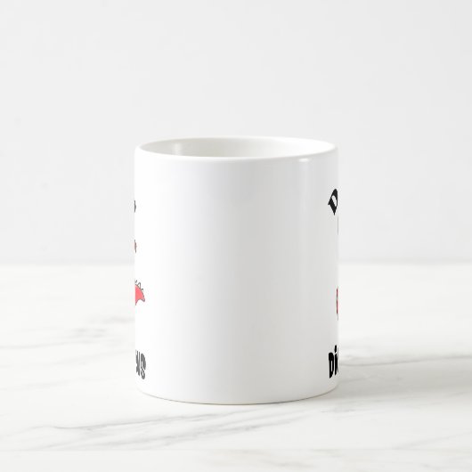 Don't Be A Asaurus  コーヒーマグカップ (中央)