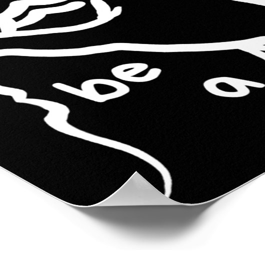 Dont Be A D K In Asl  ポスター (角)