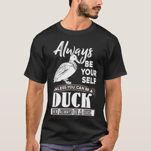 Dont be a Duckアイディアラボラブラドールプリント Tシャツ (正面)
