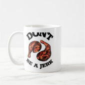 Dont Be A Jerk Jamaican Jerk Chicken Legs Foodie  コーヒーマグカップ (左)