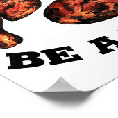 Dont Be A Jerk Jamaican Jerk Chicken Legs Foodie  ポスター (角)