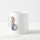 Dont Be A Jesus Book  コーヒーマグカップ (正面左)