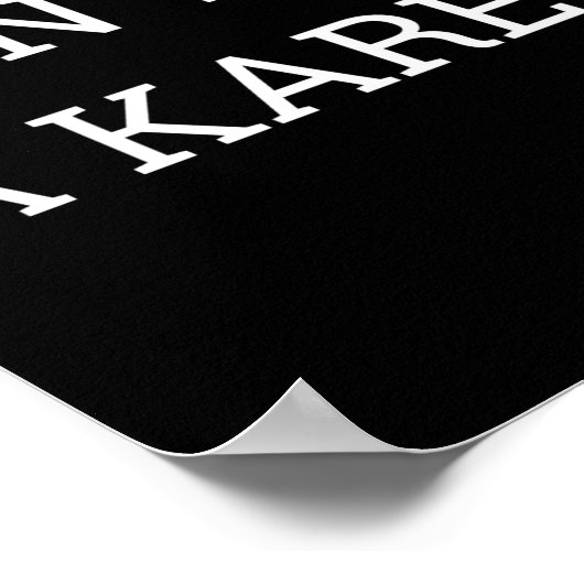 Dont Be A Karen Funny  ポスター (角)