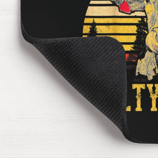 Dont Be A Salty Heifer Funny Cow マウスパッド (コーナー)