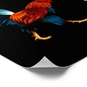 Dont Be A Sucker Funny Rooster Fathers Day Gift  ポスター (角)