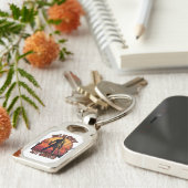 Dont be afraid of self growth | Trade motivation  キーホルダー (側面)