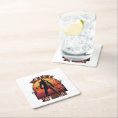 Dont be afraid of self growth | Trade motivation  スクエアペーパーコースター (インサイチュ)