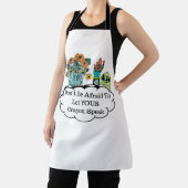 Don't Be Afraid To Let YOUR Crayon Speak! エプロン (インサイチュ)