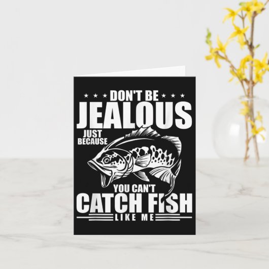 Don't Be Jealous Just Because You Can't Catch Fish カード (黄色い花)