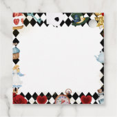 "Don't Be Late" Alice in ONEderland First Birthday フェイバータグ (裏面)