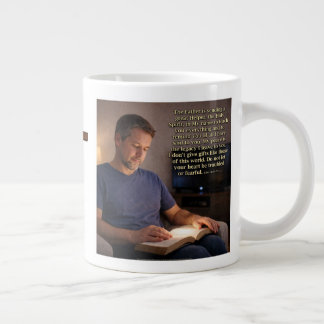 Don't be troubled ジャンボコーヒーマグカップ